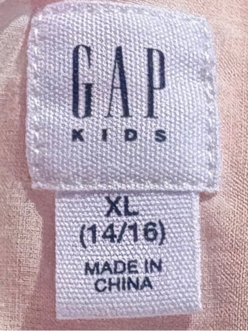 Gap Kids Girl's Cotton Pink & White‎ Gingham Sundress Size XL (14/16) NWOT - Picture 12 of 16